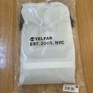 Telfar Small Navy Shopping Bag! New Authentic Vegan Leather!